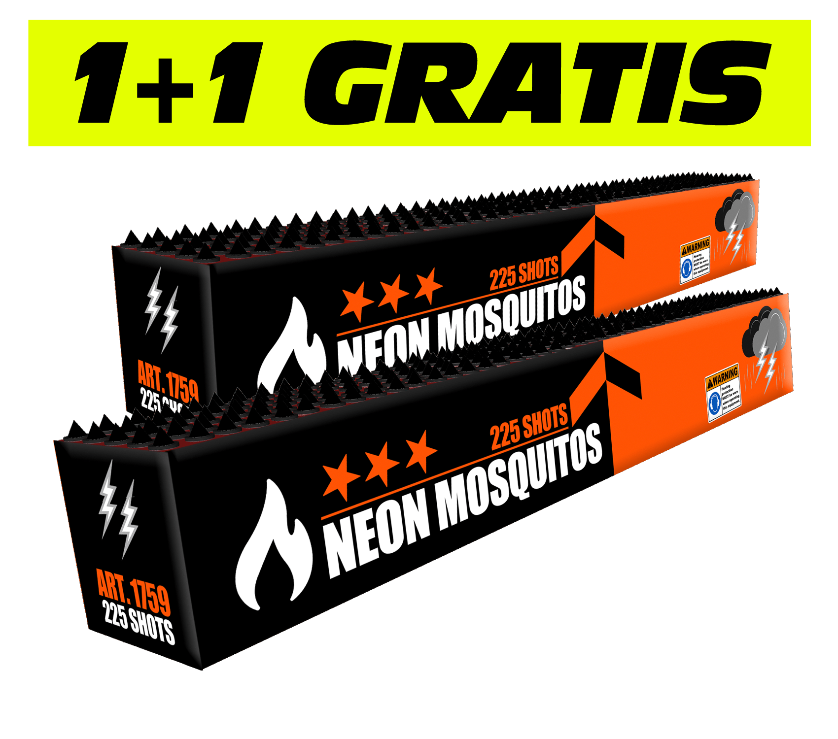 2x Neon Mosquitos 225 (1+1 GRATIS)