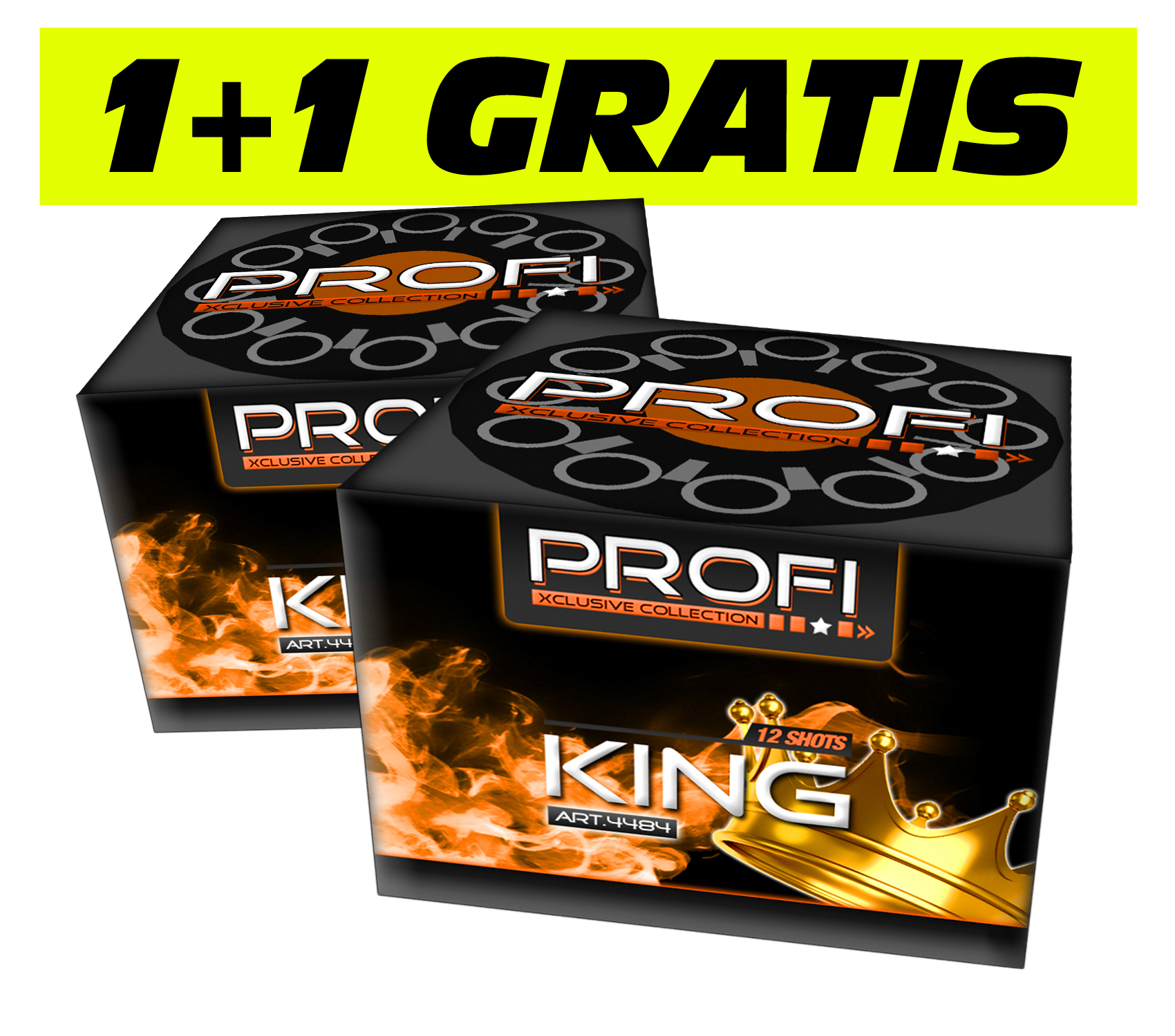 2x King (1+1 GRATIS)